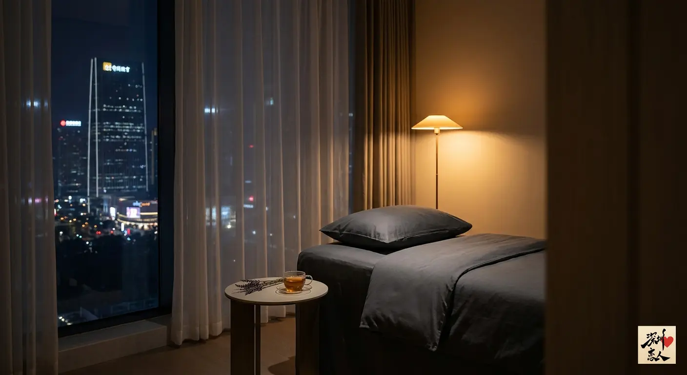 南山大冲高新园私密理疗会所环境实拍